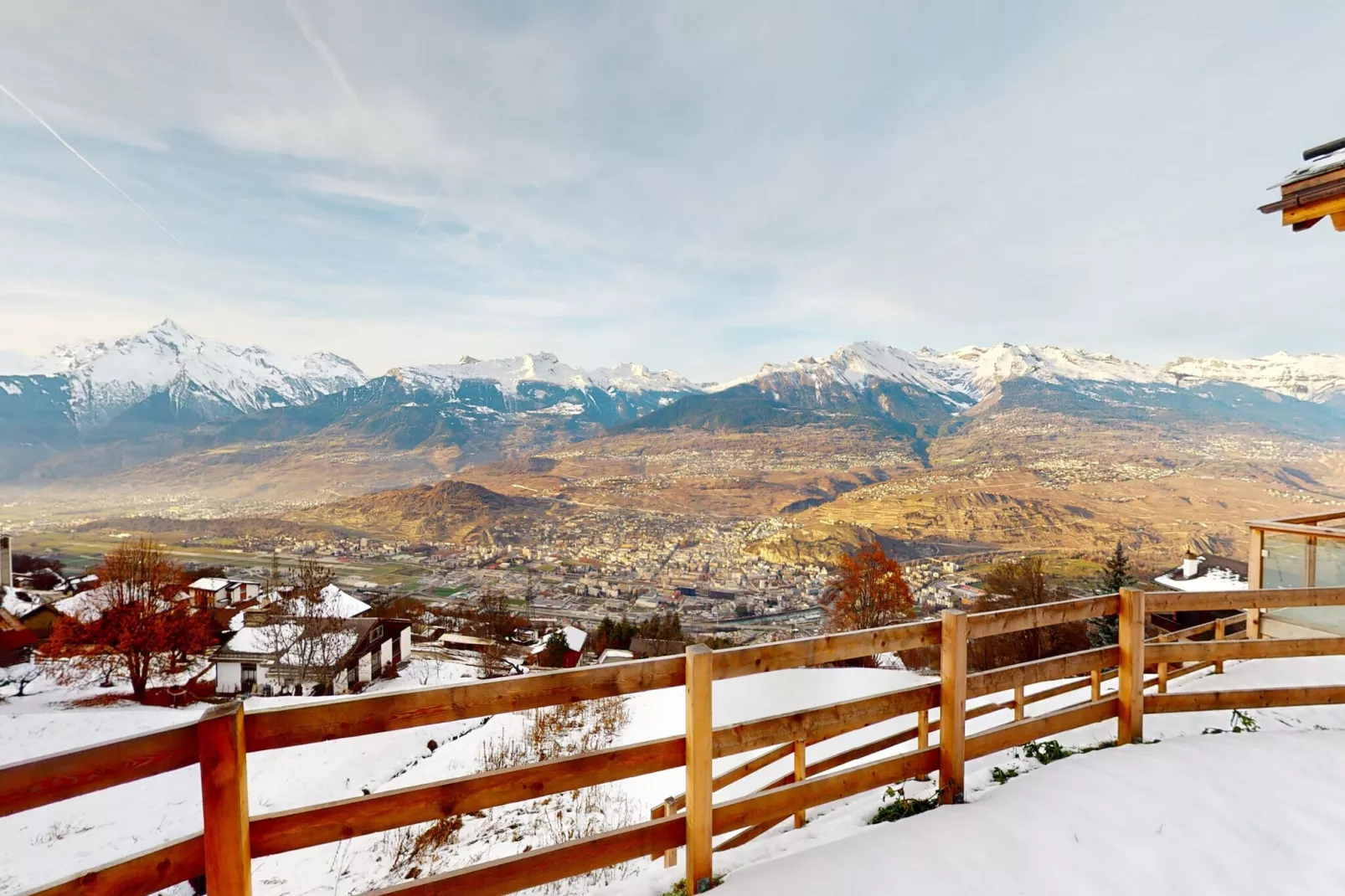 Teddy's VIEW & QUIET chalet 6 pers-Terrassenbalkon