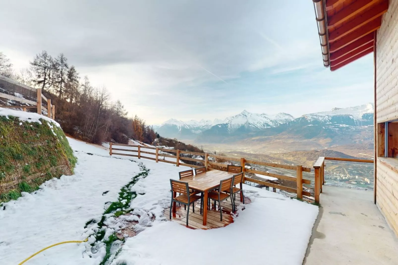 Teddy's VIEW & QUIET chalet 6 pers-Gebiet Winter 5 km