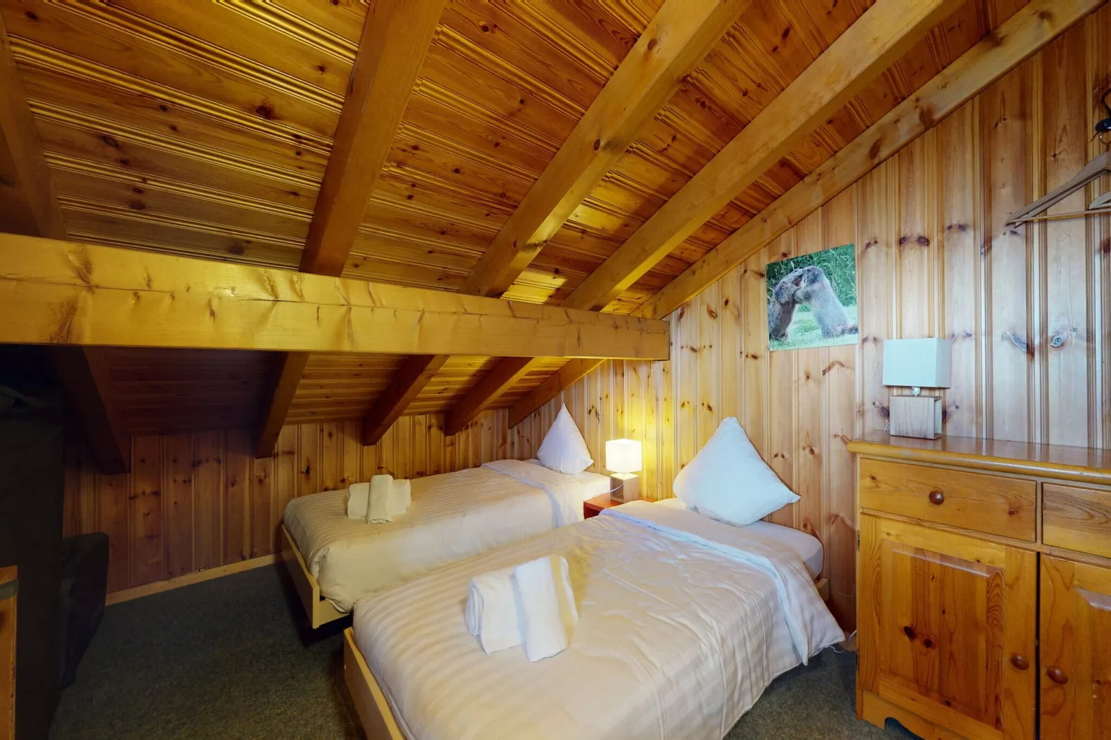 Tschoueilles 005 MOUNTAIN & QUIET chalet 10 pers-Bedroom