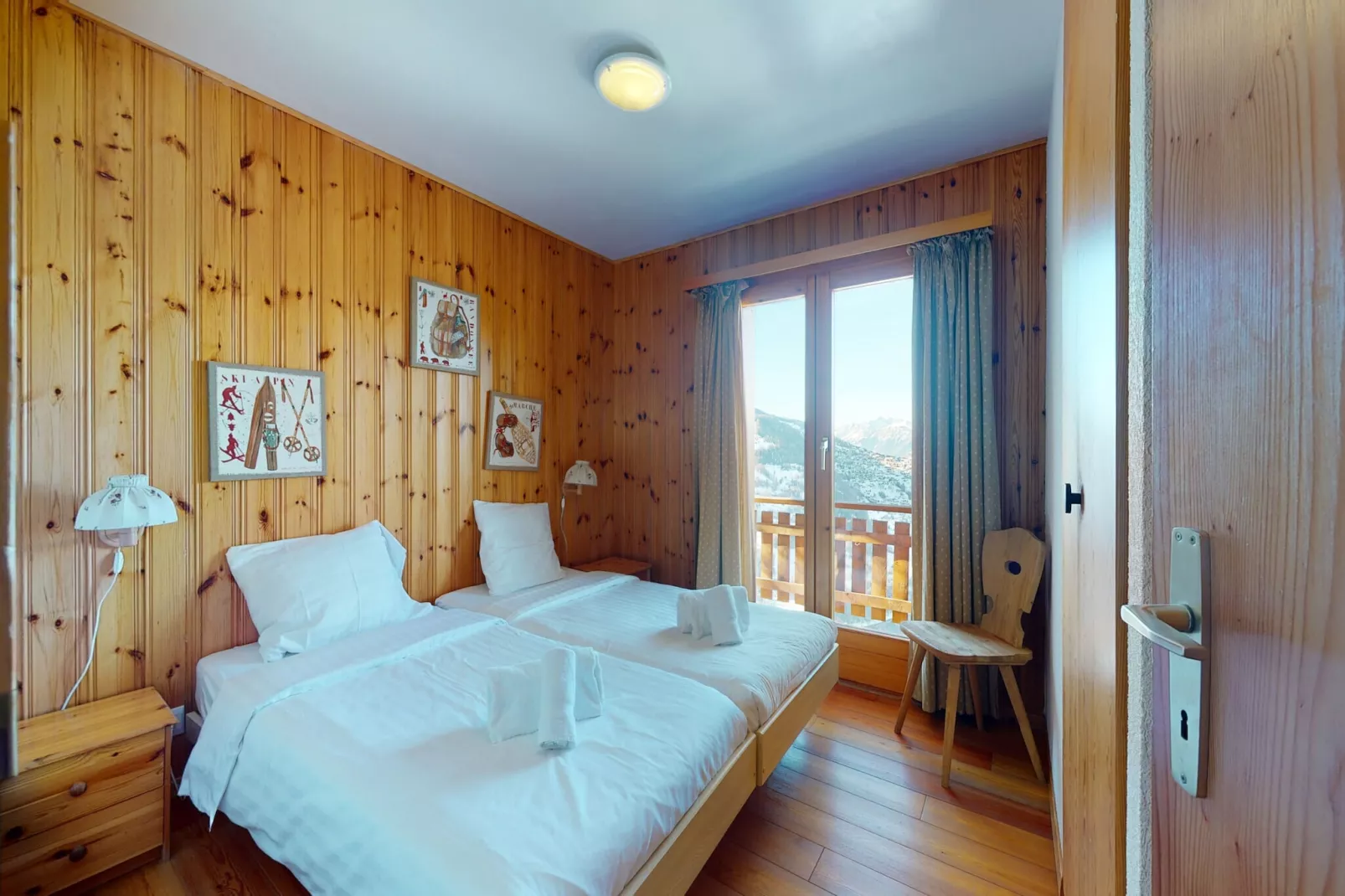 Tschoueilles 005 MOUNTAIN & QUIET chalet 10 pers-Bedroom
