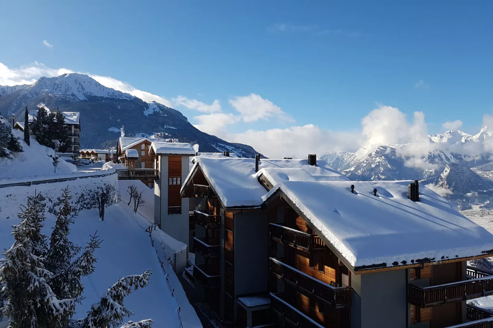 Fontanettaz V 015 - MOUNTAIN apartment 6 pers-Exterior winter