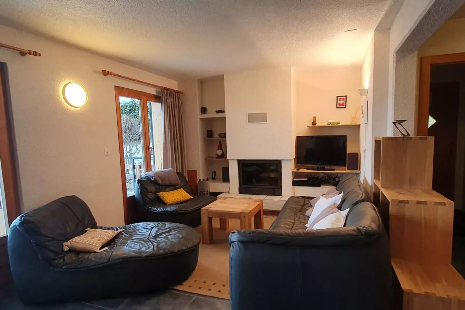Mont Bijou MOUNTAIN & QUIET chalet 10 pers-Living room