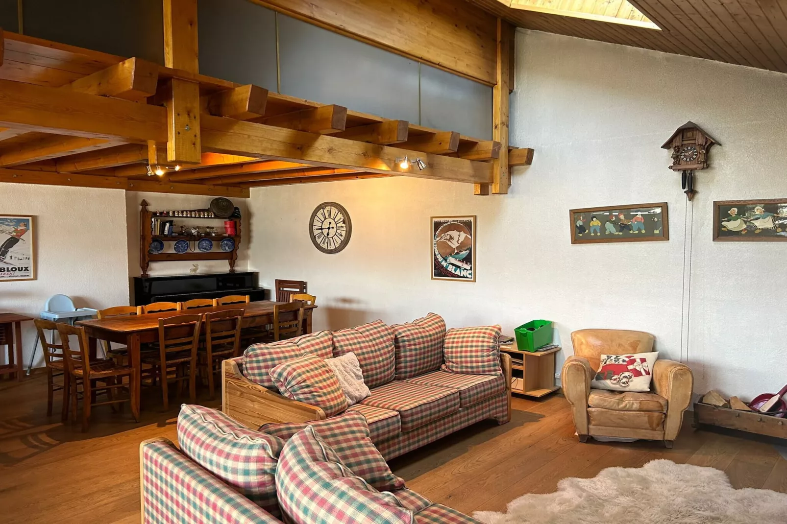 Les Trembles MOUNTAIN & QUIET chalet 12 pers-Living room