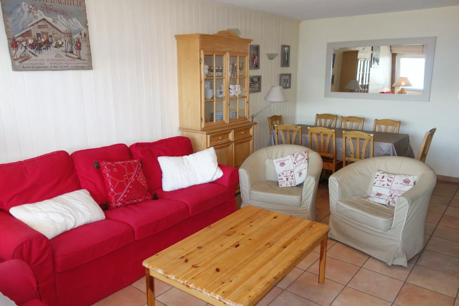 Magrappé M 229 - SKI LIFT apartment 10 pers-Living room