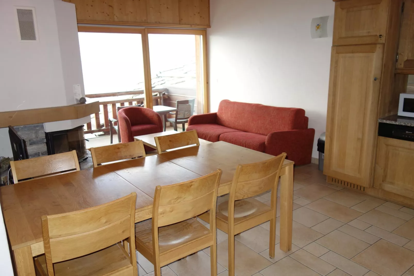 Plein Ciel VA 051 - MOUNTAIN apartment 8 pers-Living room