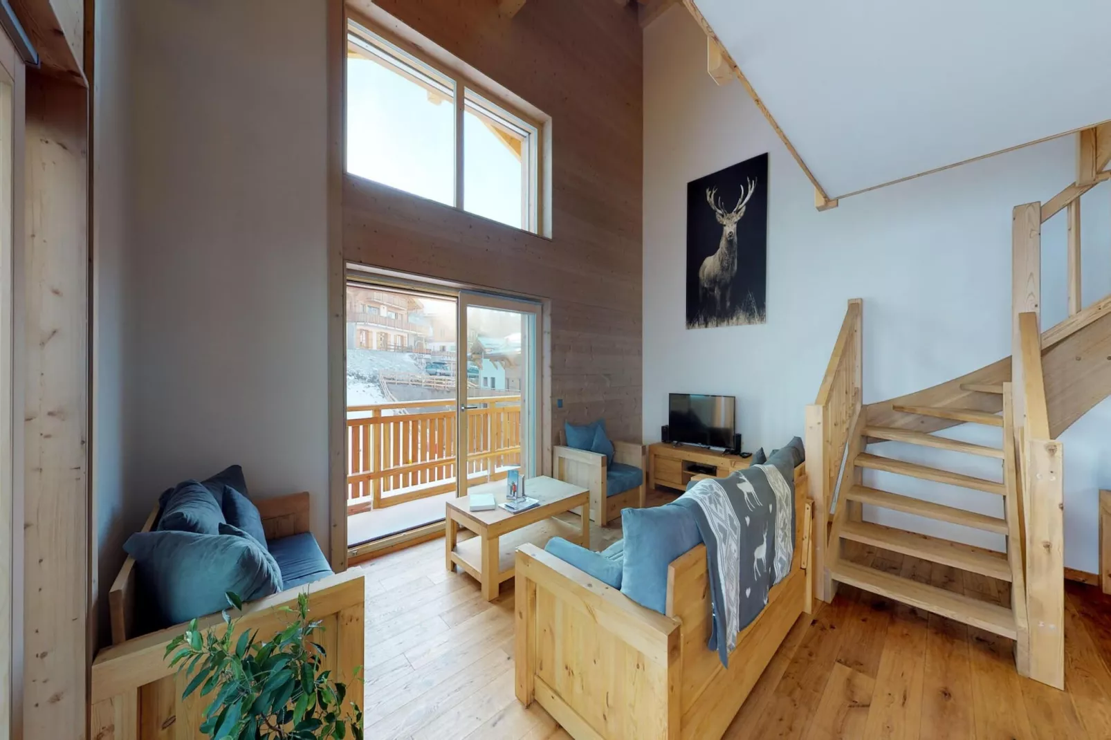 Les Mayens MB 022 - LUXURY apartment 14 pers-Salon
