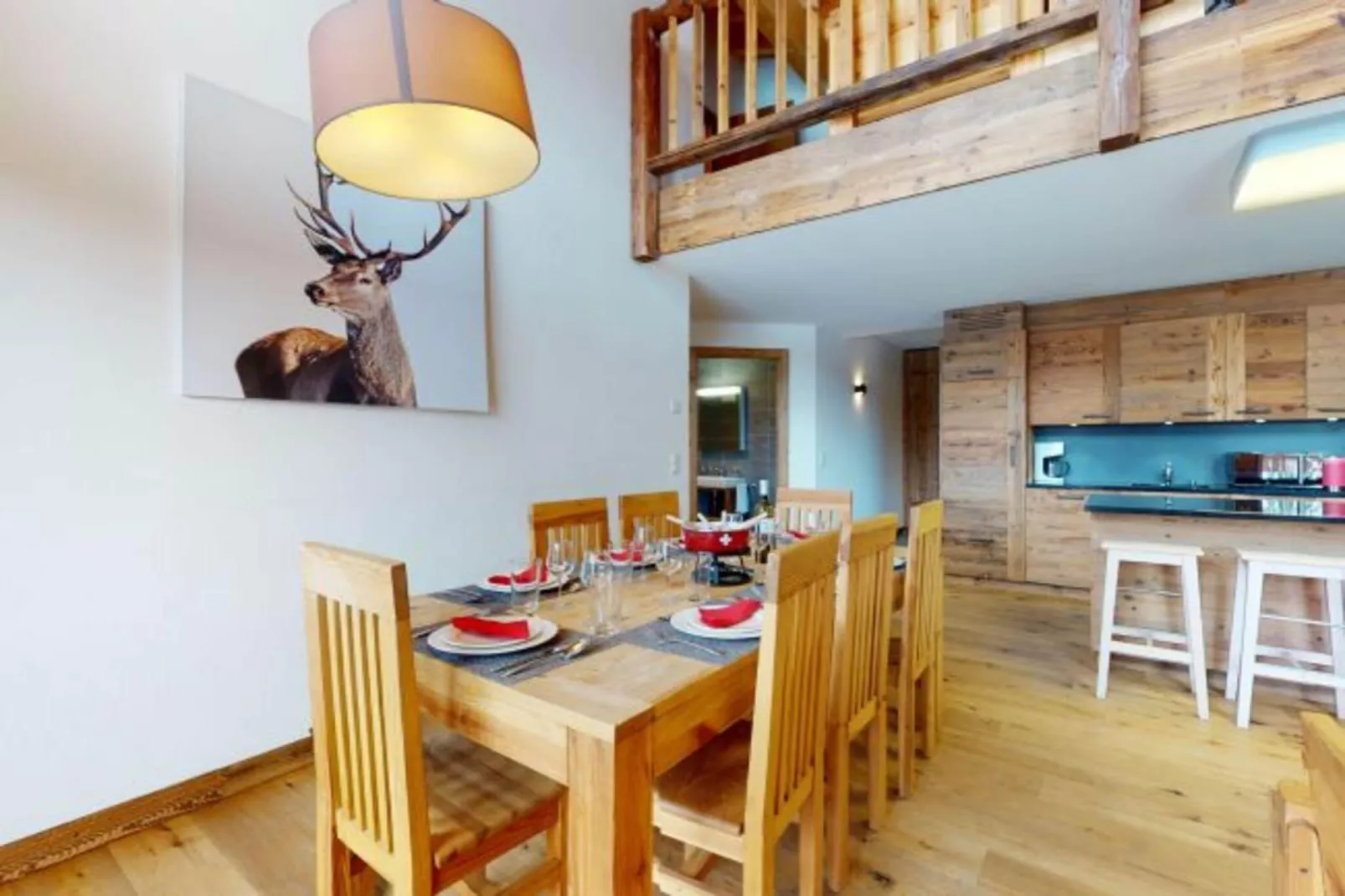 Les Mayens MB 021 - LUXURY apartment 18 pers-Dining room