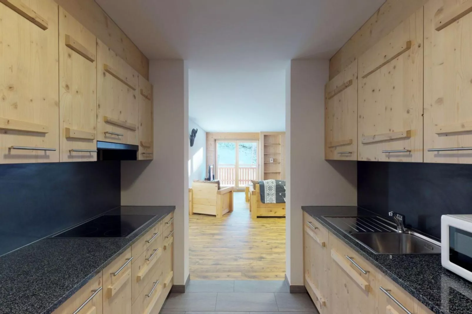 Les Mayens MB 012 - LUXURY apartment 8 pers-Küche