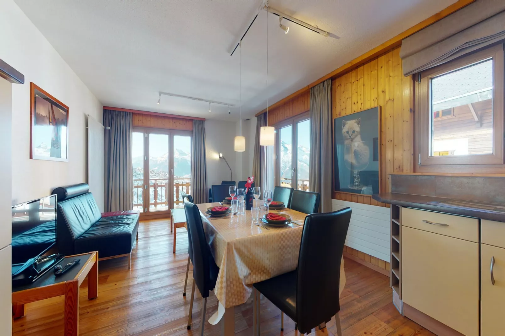 Greppons O 020 - MOUNTAIN apartment 5 pers-Dining room