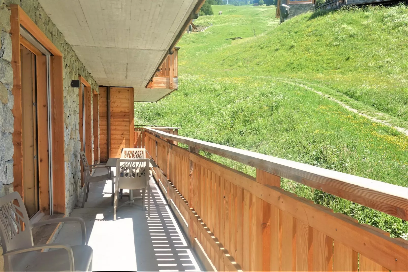 Les Mayens MB 011 - LUXURY apartment 6 pers-Balcon-terrasse