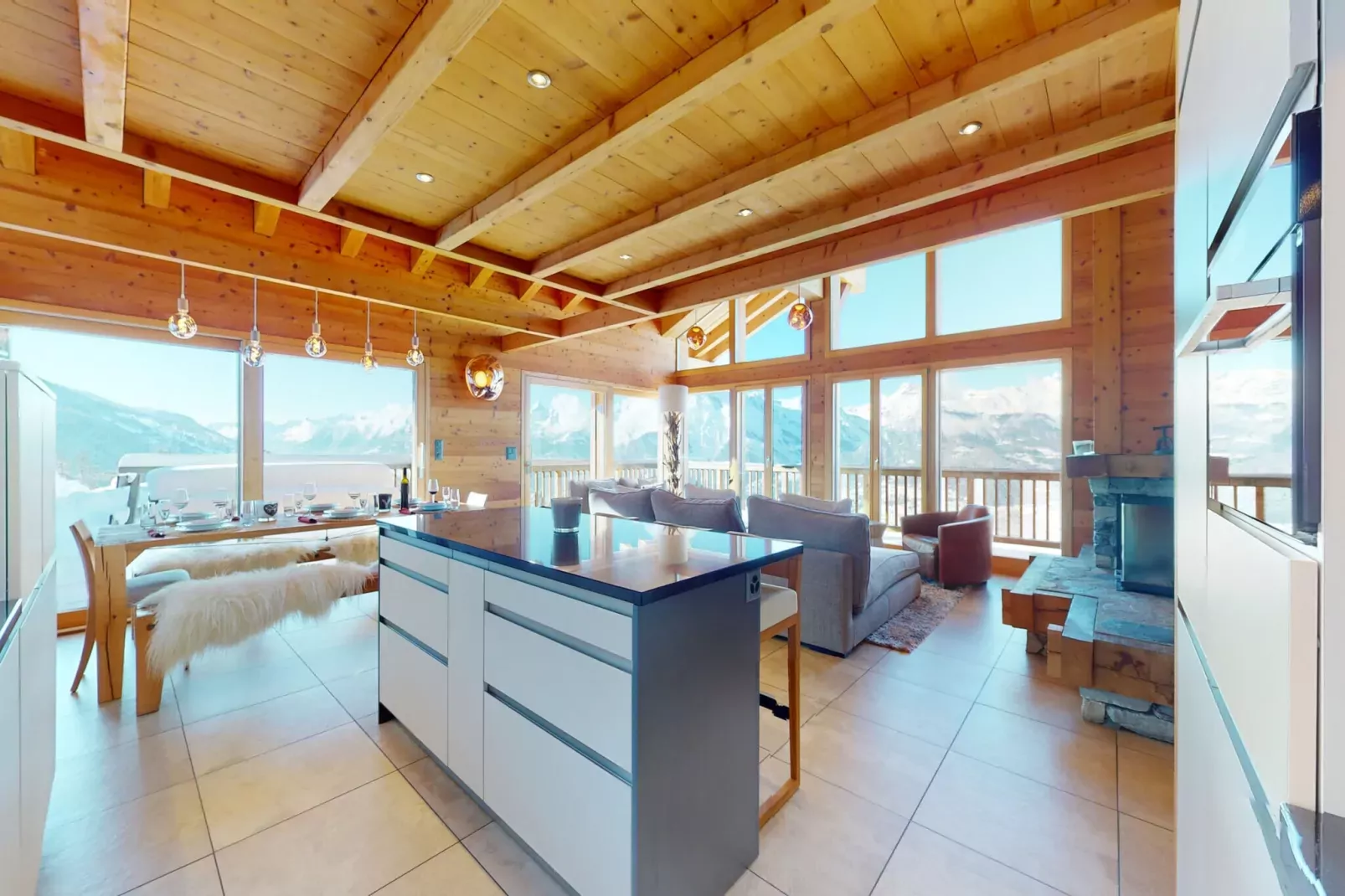 Egg SAUNA & LUXURY chalet 16 pers-Kitchen