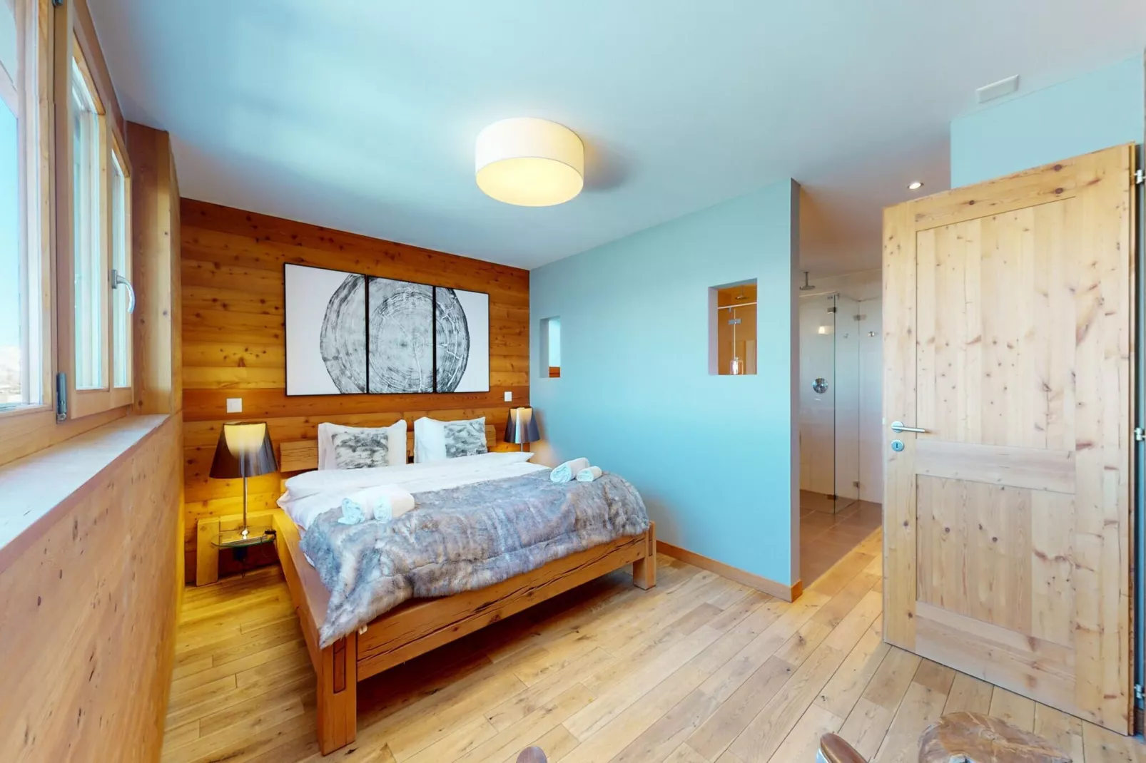Egg SAUNA & LUXURY chalet 16 pers-Bedroom