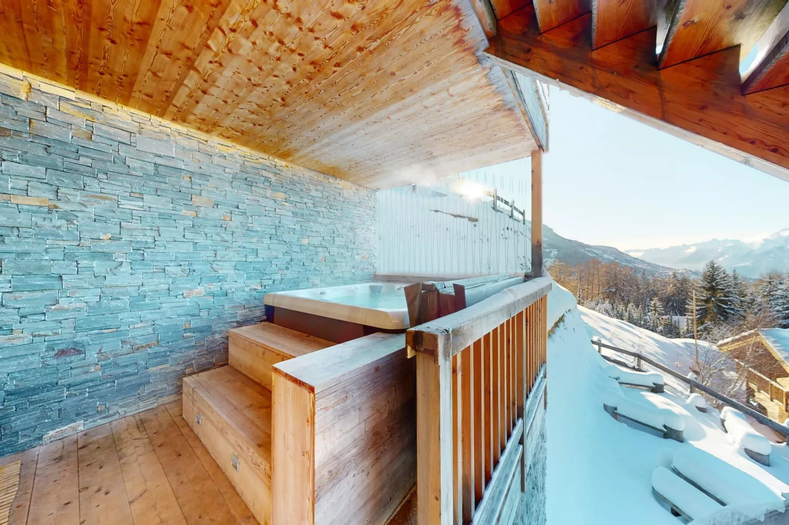 Egg SAUNA & LUXURY chalet 16 pers-Atmosphere