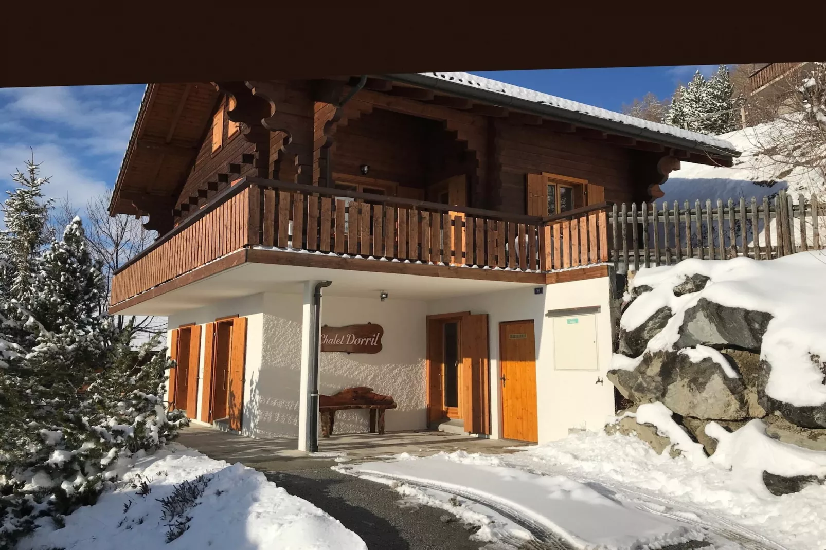 Dorril SUNNY & QUIET chalet 10 pers-Exterior winter