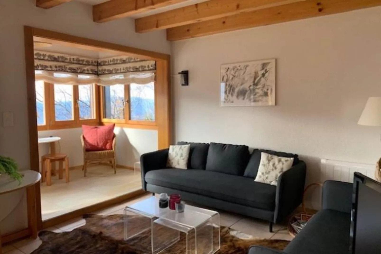 Dorril SUNNY & QUIET chalet 10 pers-Living room