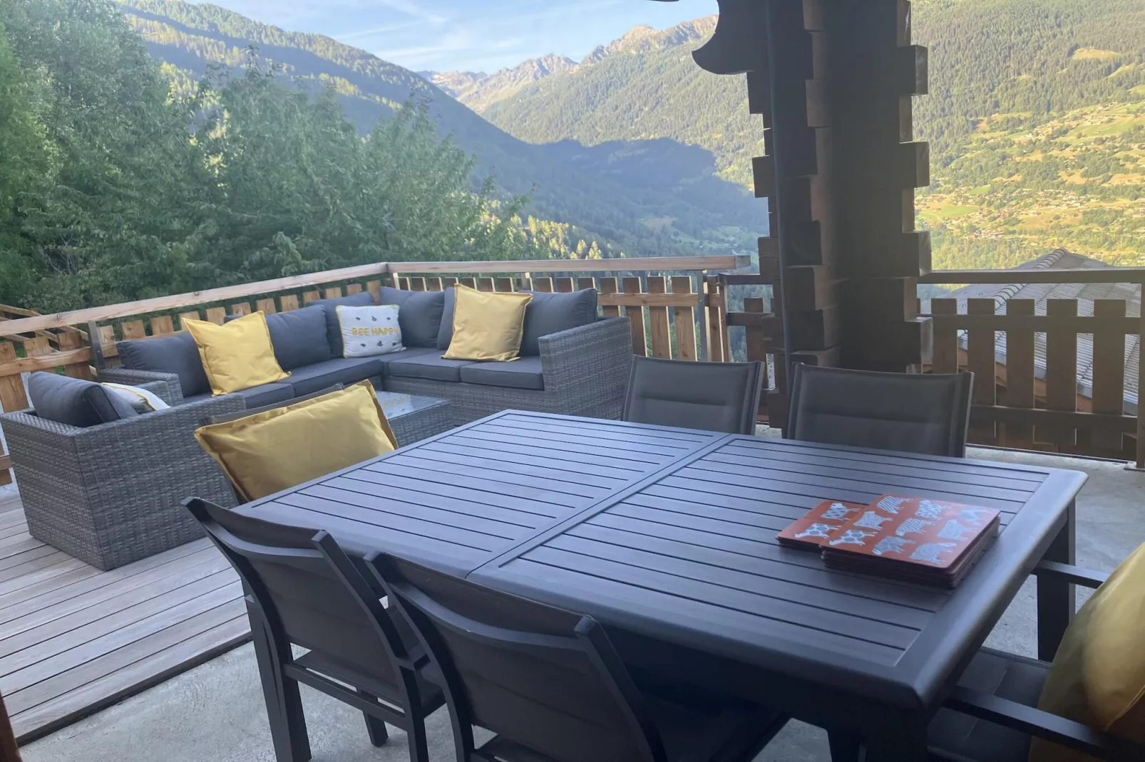Dorril SUNNY & QUIET chalet 10 pers-Terrace balcony