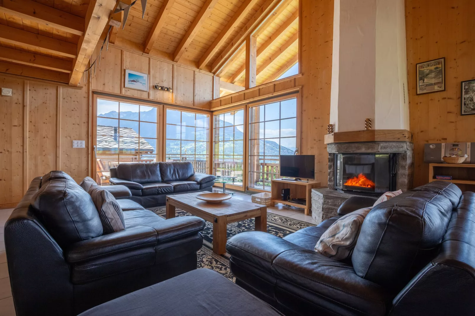 Christoph STANDING & CALM chalet 10 pers-Living room