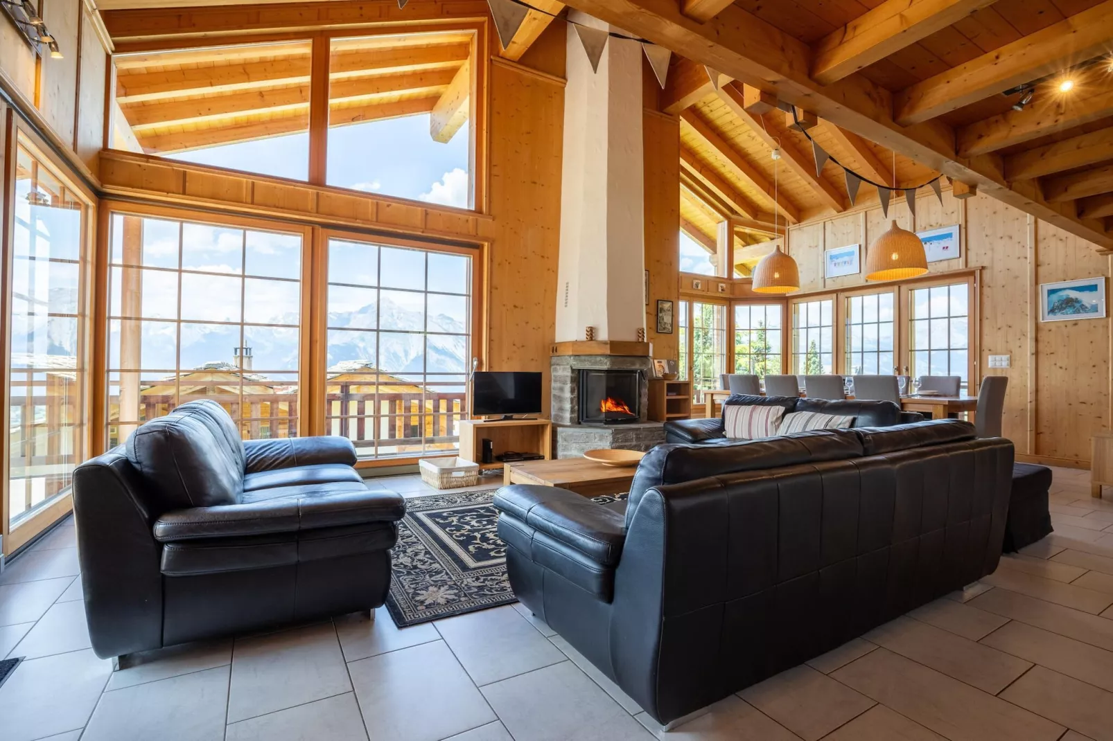 Christoph STANDING & CALM chalet 10 pers-Living room