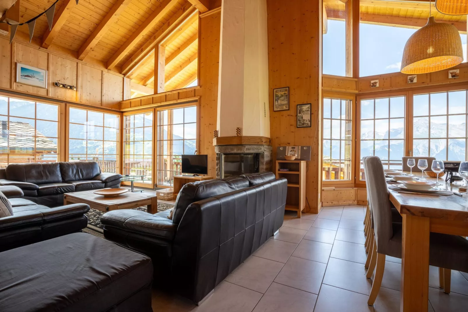 Christoph STANDING & CALM chalet 10 pers-Living room