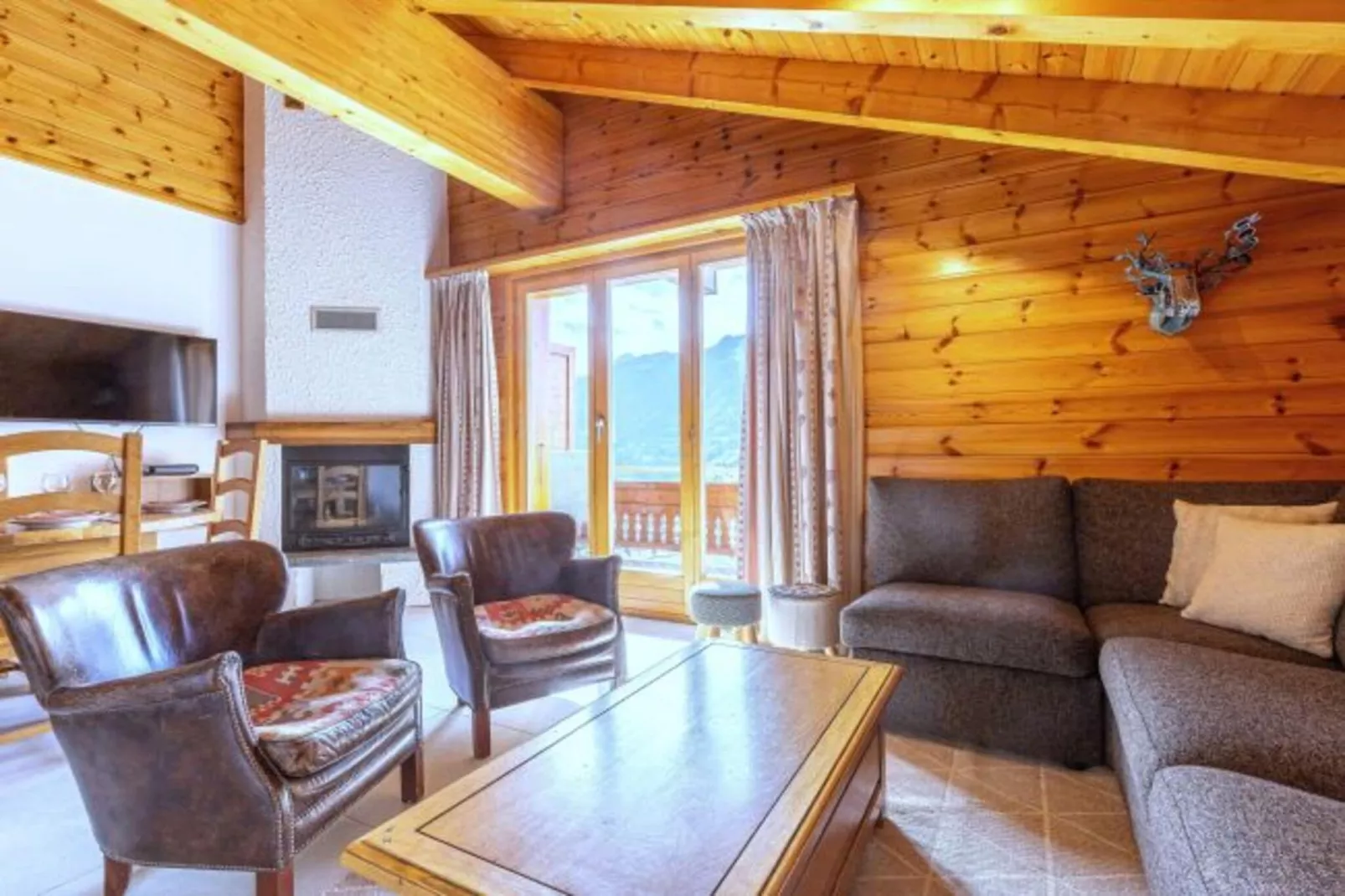 Greppons P 003 - MOUNTAIN apartment 7 pers-Living room