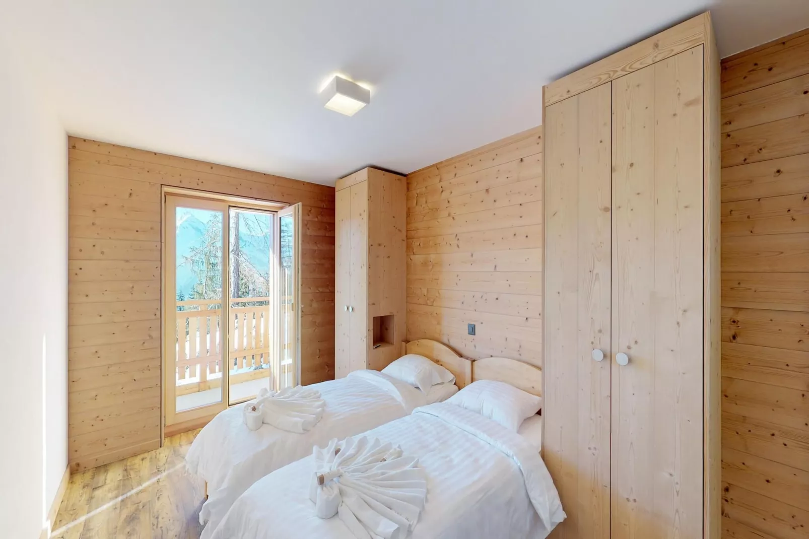 Les Mayens MB 010 - LUXURY apartment 8 pers-Schlafzimmer