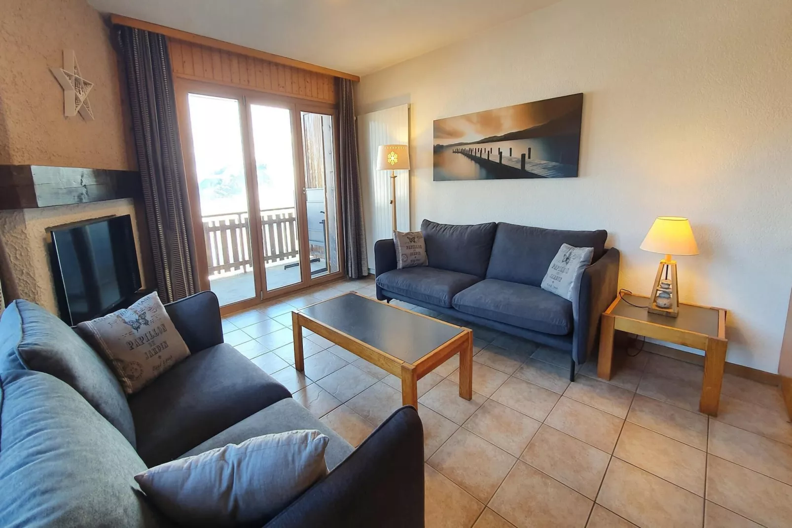 Greppons P 023 - MOUNTAIN apartment 8 pers-Living room