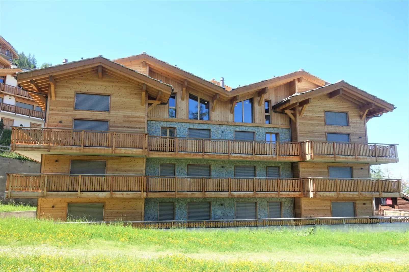 Les Mayens MB 001 - LUXURY apartment 8 pers-Extérieur été