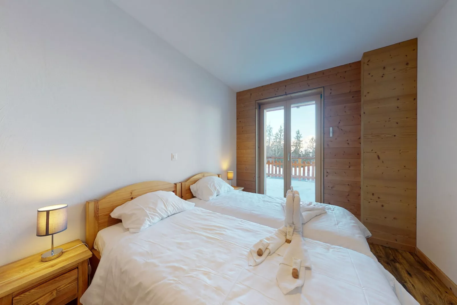 Les Mayens MB 001 - LUXURY apartment 8 pers-Chambre