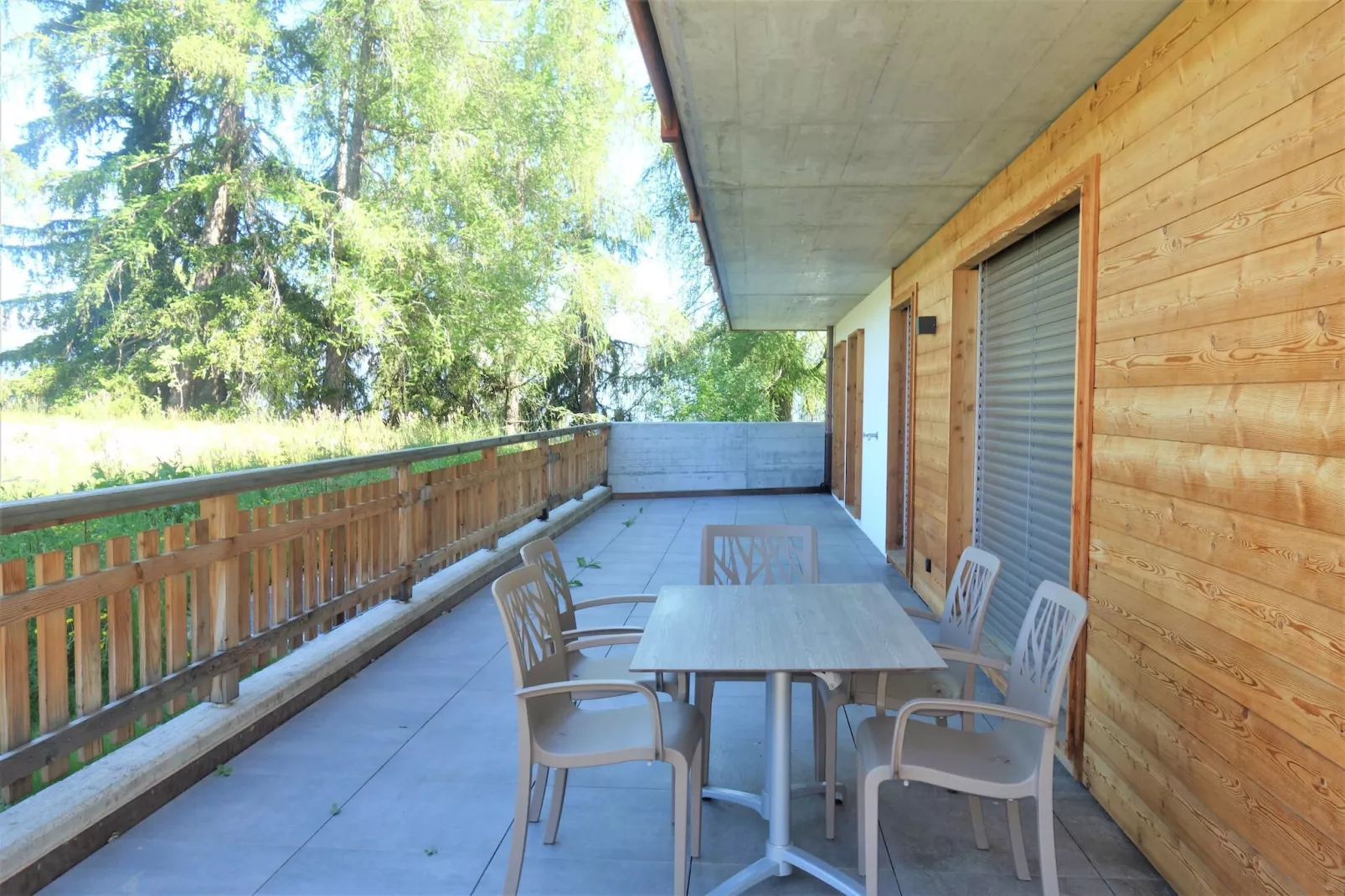 Les Mayens MB 001 - LUXURY apartment 8 pers-Balcon-terrasse