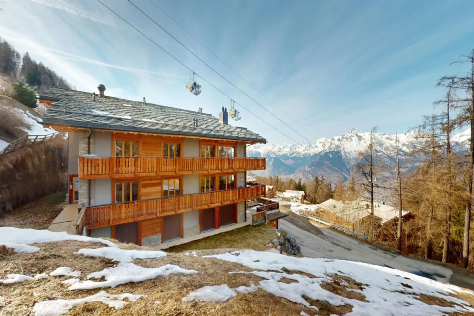 Hauts de Veysonnaz HV1 010 - SAUNA apartment 6 per-Exterior summer