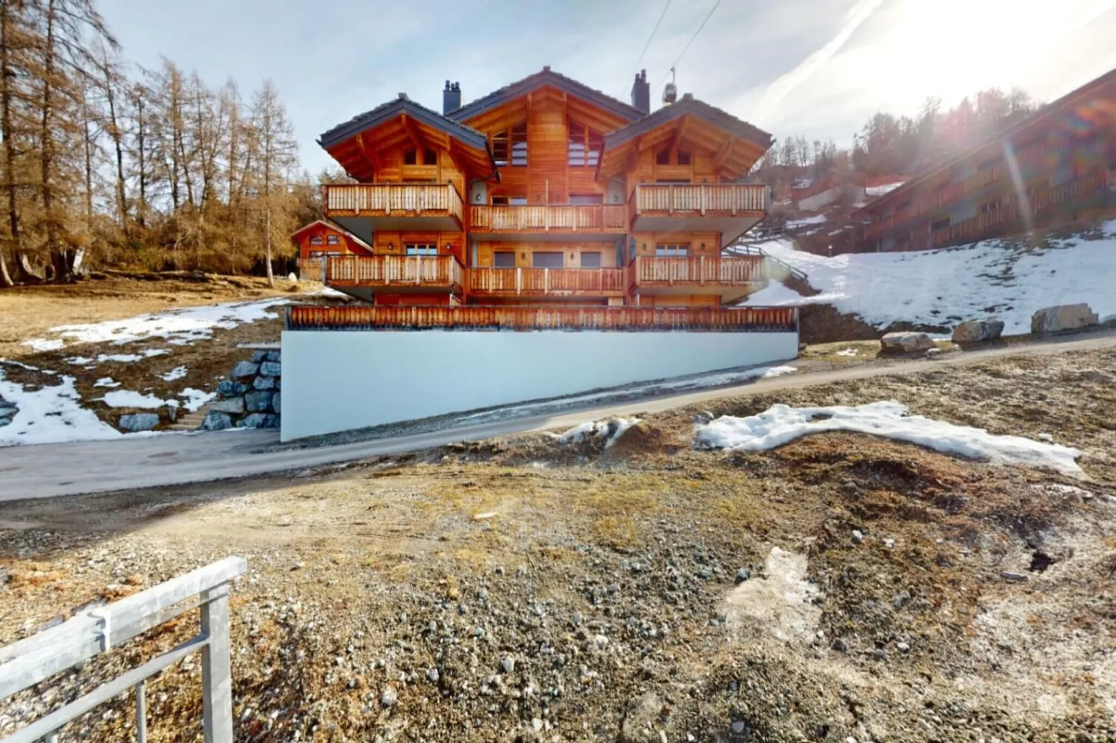 Hauts de Veysonnaz HV1 010 - SAUNA apartment 6 per-Exterior summer