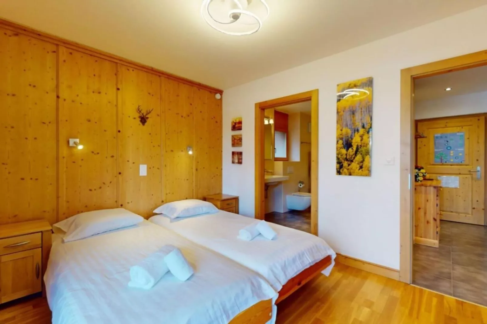 Hauts de Veysonnaz HV1 010 - SAUNA apartment 6 per-Bedroom