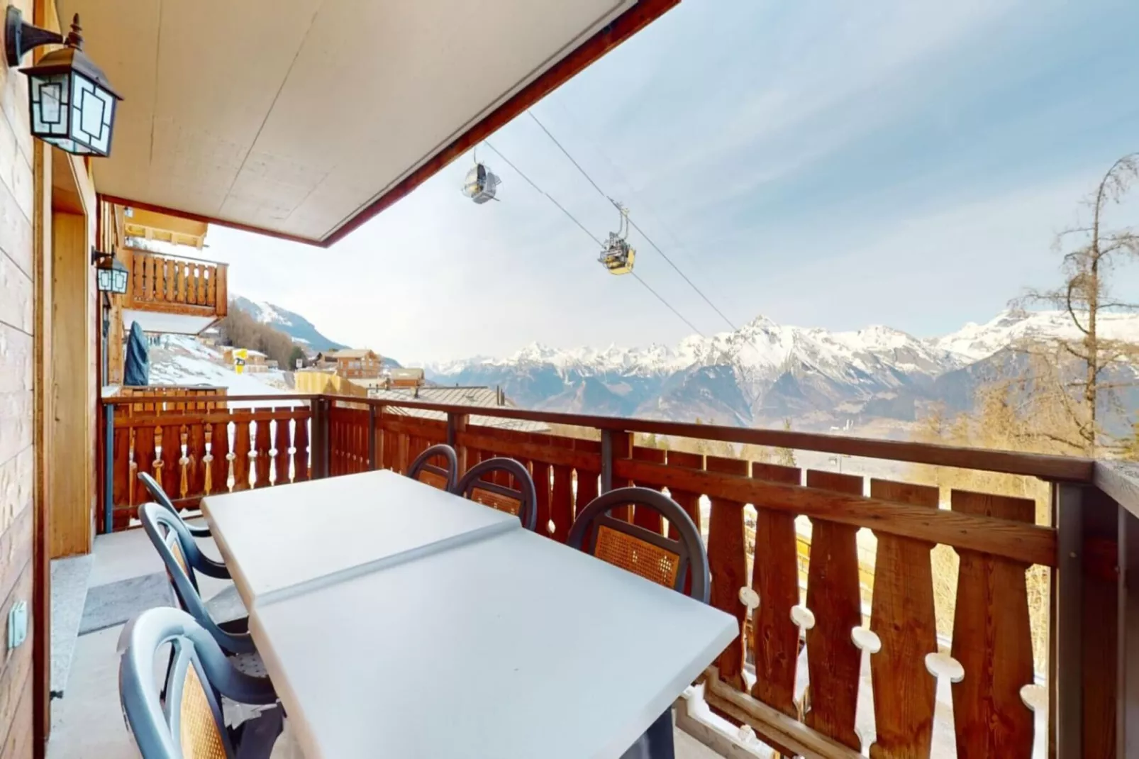 Hauts de Veysonnaz HV1 010 - SAUNA apartment 6 per-Terrace balcony