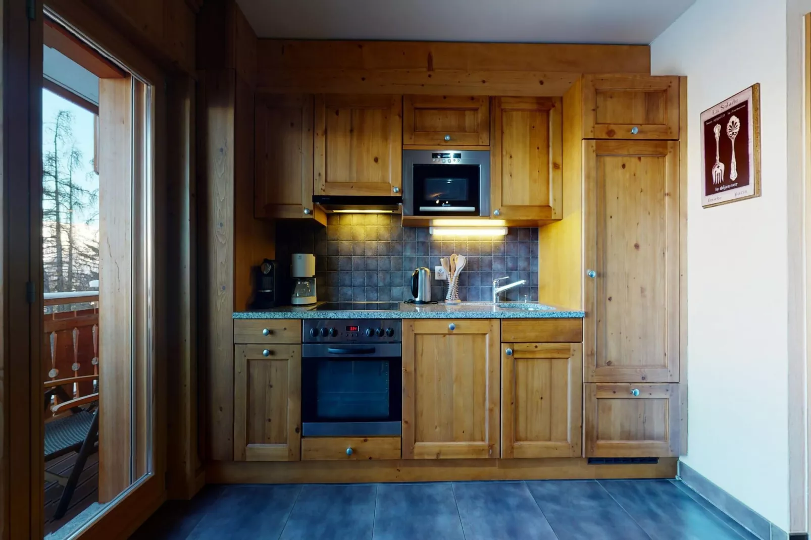 Hauts de Veysonnaz HV1 011 - SAUNA apartment 4 per-Cuisine