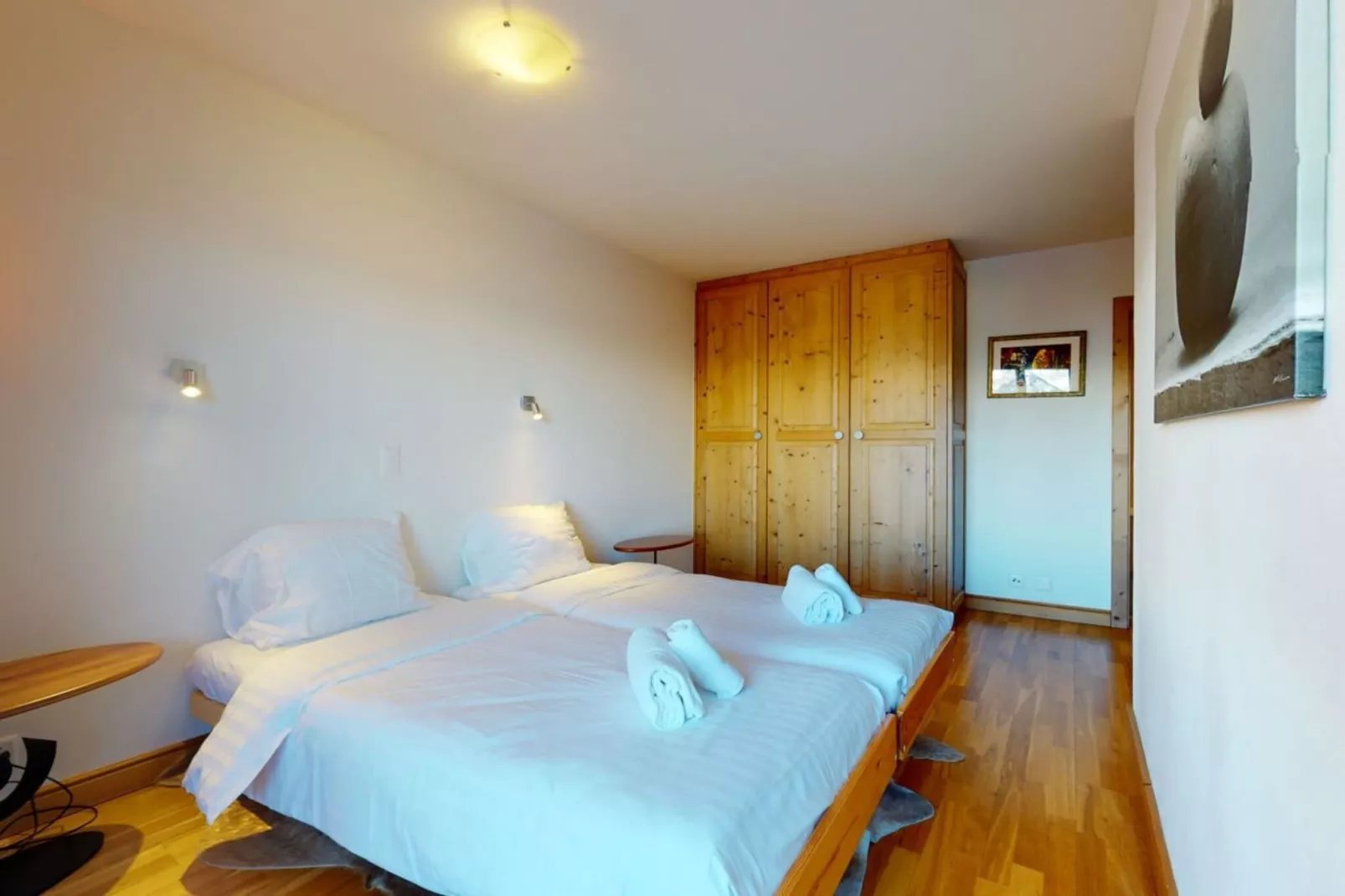 Hauts de Veysonnaz HV1 011 - SAUNA apartment 4 per-Chambre