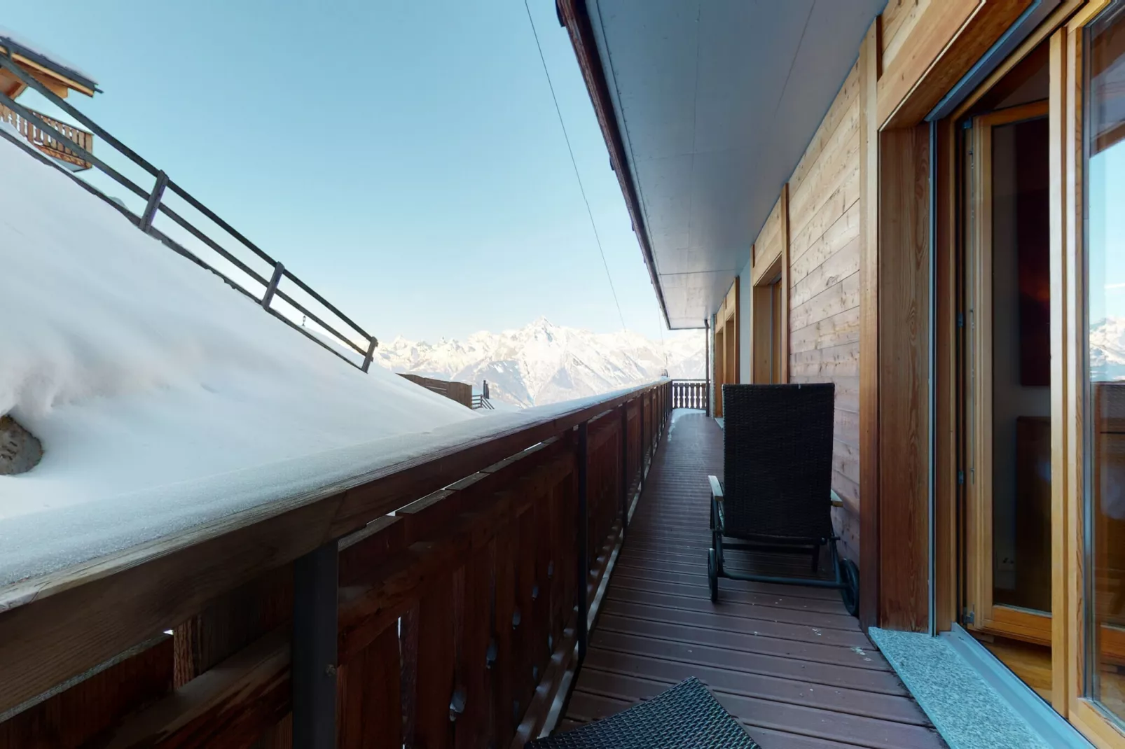 Hauts de Veysonnaz HV1 012 - SAUNA apartment 6 per-Terrace balcony