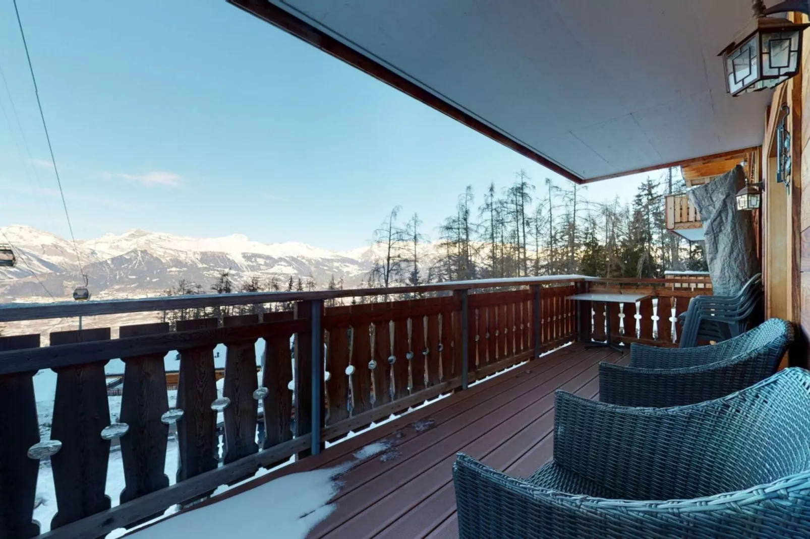 Hauts de Veysonnaz HV1 012 - SAUNA apartment 6 per-Terrace balcony