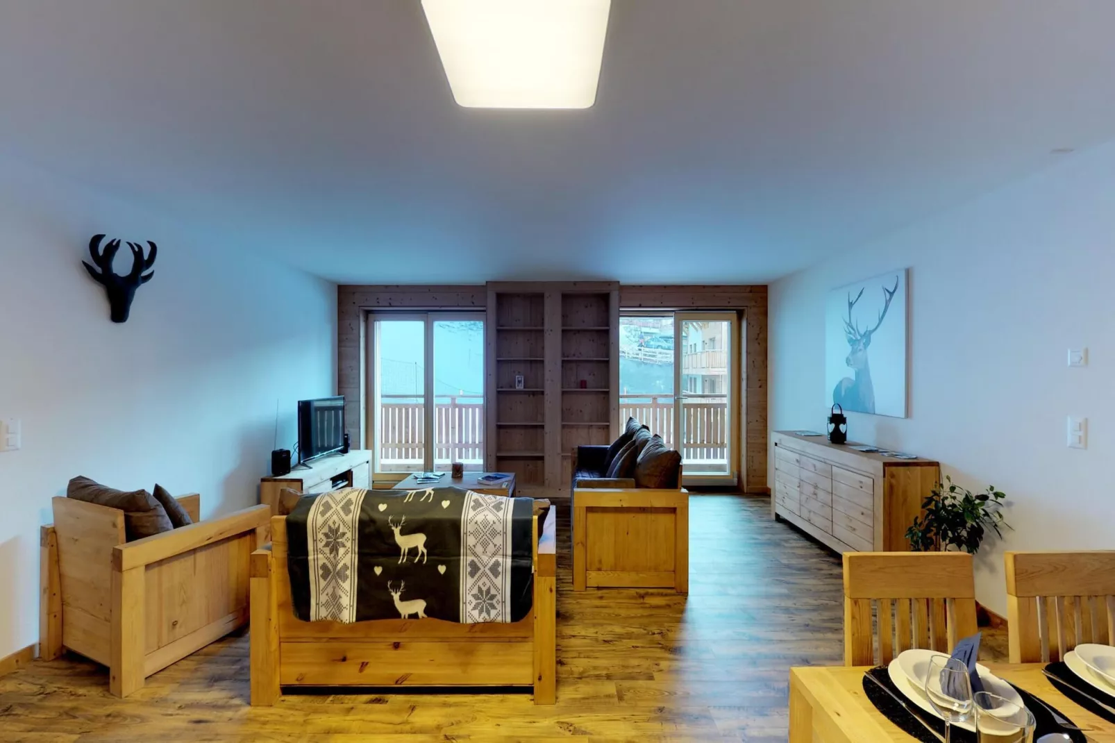 Les Mayens MA 011 - LUXURY apartment 6 pers-Salon