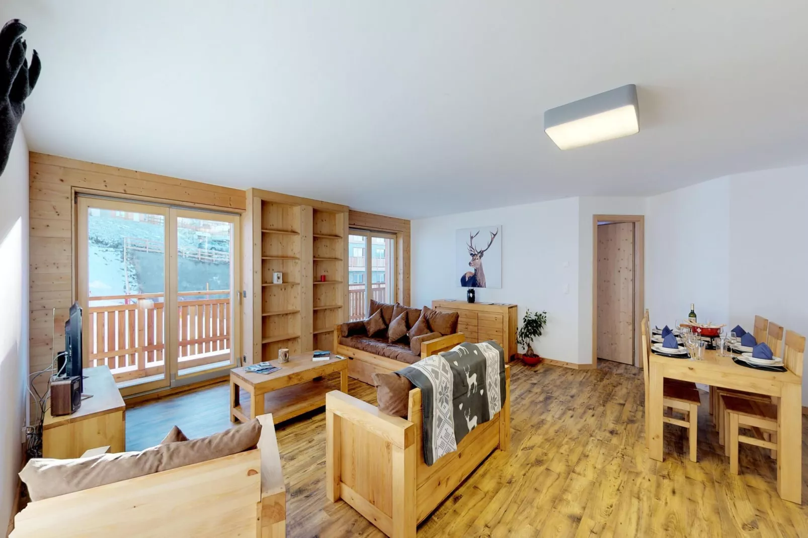 Les Mayens MA 011 - LUXURY apartment 6 pers-Salon