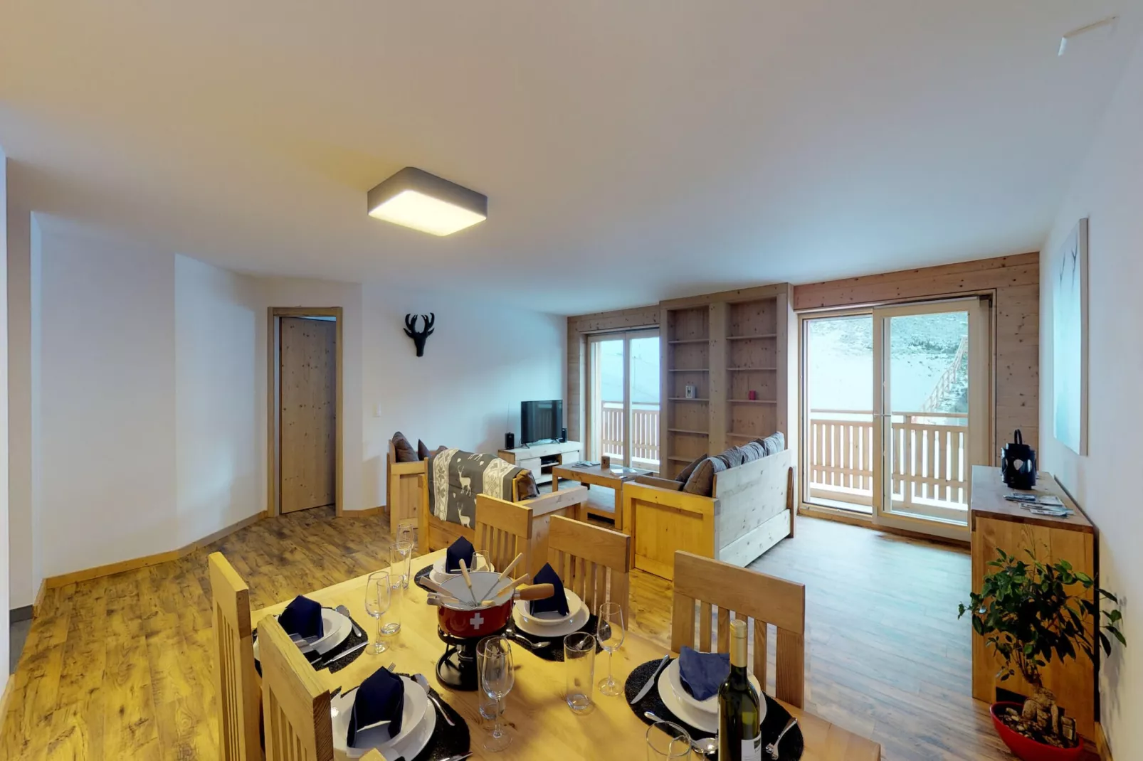 Les Mayens MA 011 - LUXURY apartment 6 pers-Salle à manger