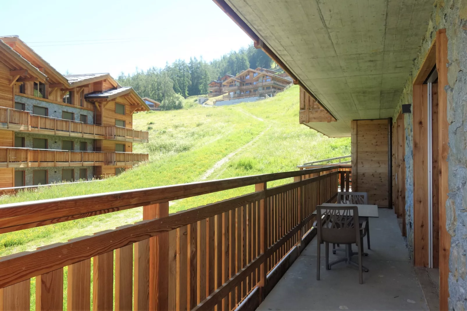 Les Mayens MA 011 - LUXURY apartment 6 pers-Balcon-terrasse