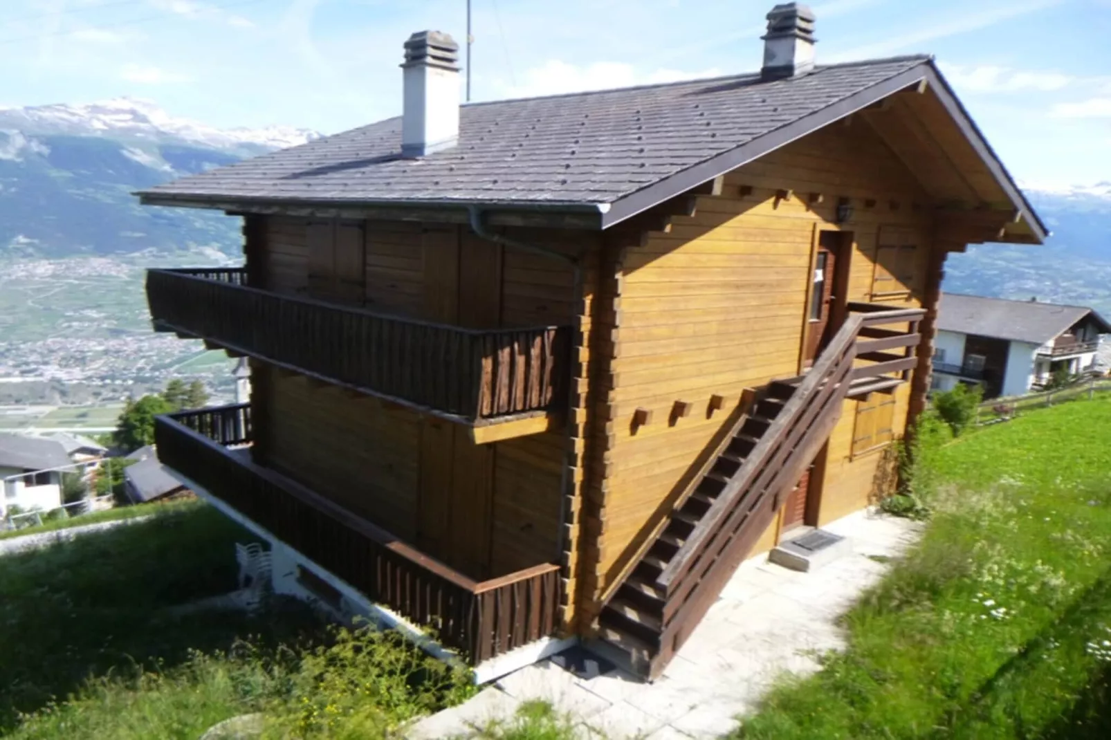 La Crettaz appdans chalet - SUNNY apartment 6 p-Exterior summer