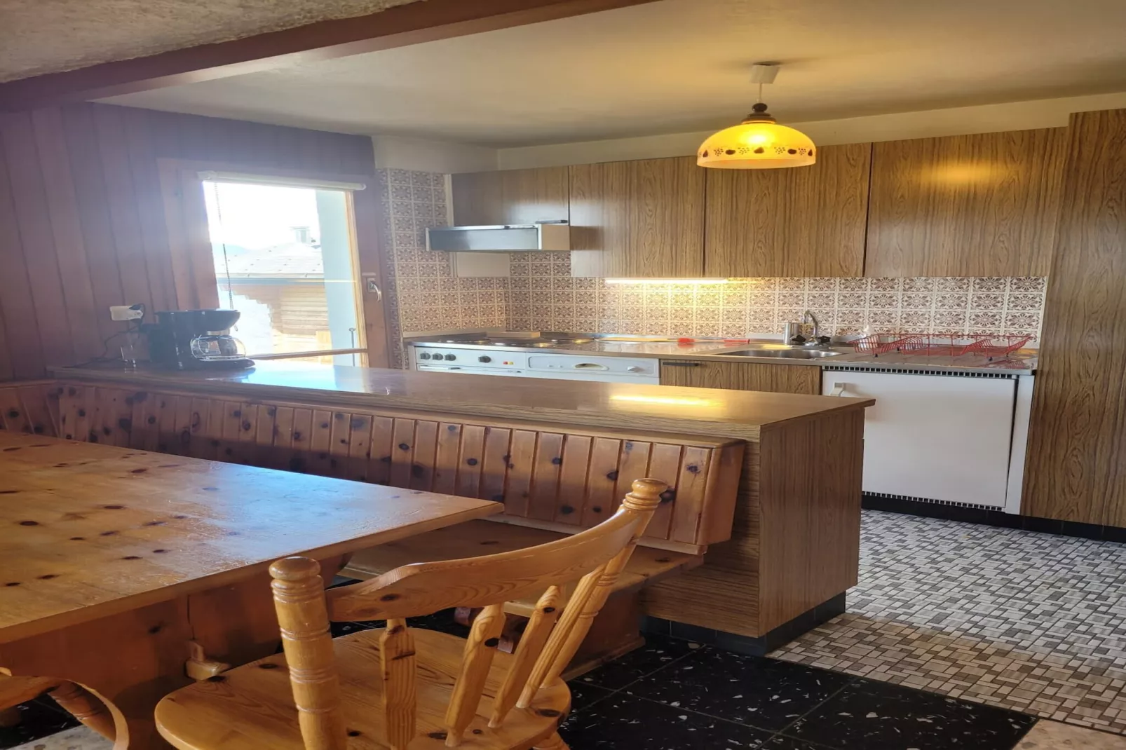 La Crettaz appdans chalet - SUNNY apartment 6 p-Dining room