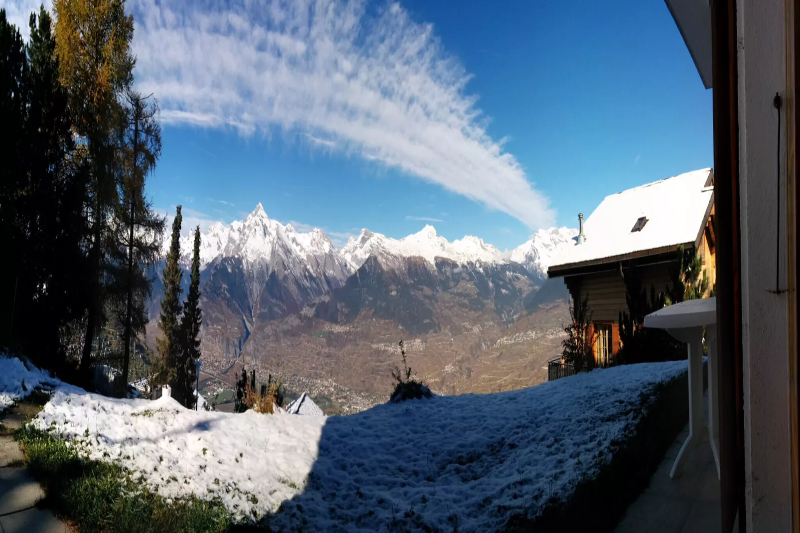 La Crettaz appdans chalet - SUNNY apartment 6 p-View winter