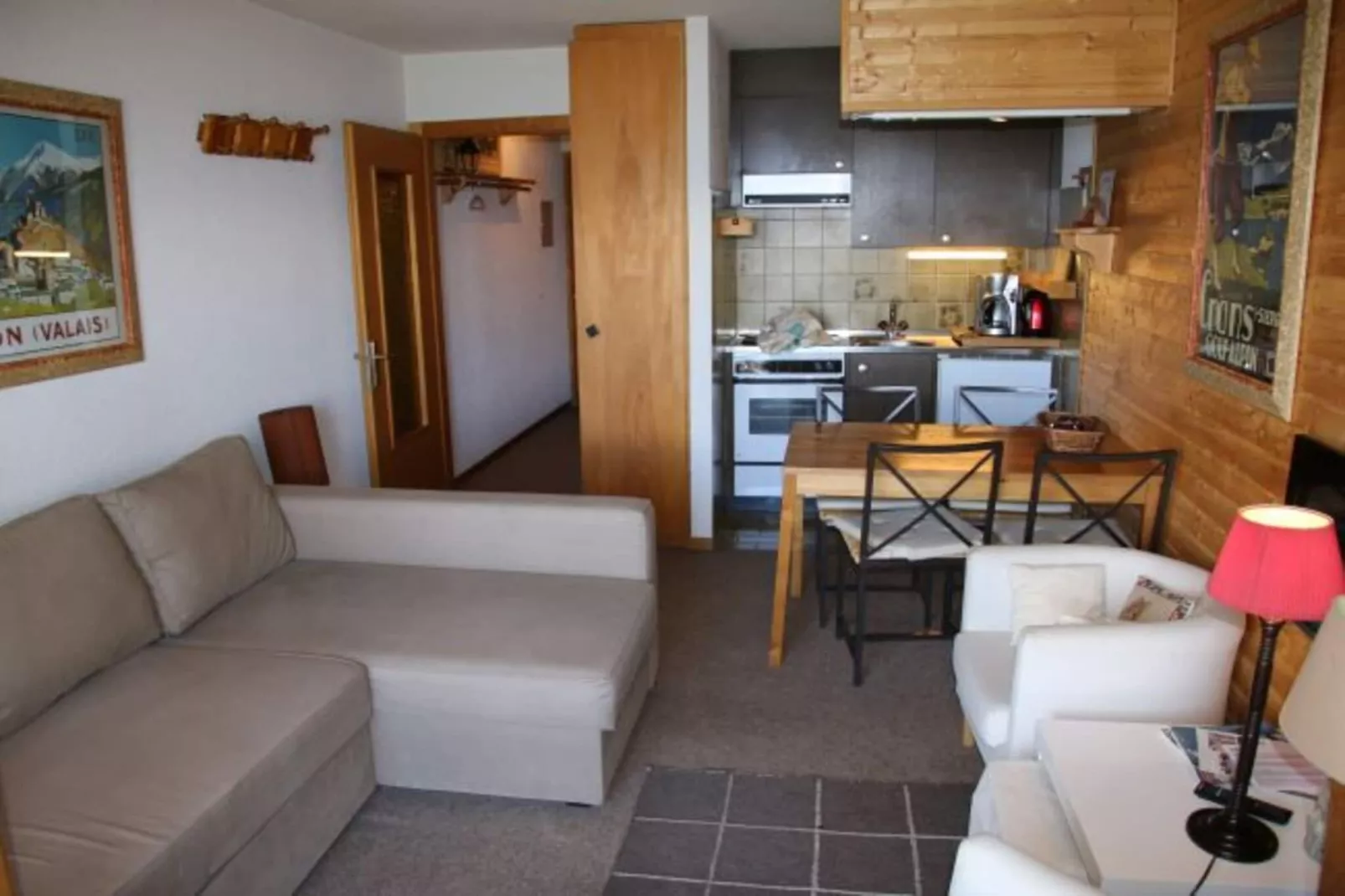 Magrappé M 544 - SKI LIFT studio 4 pers-Living room