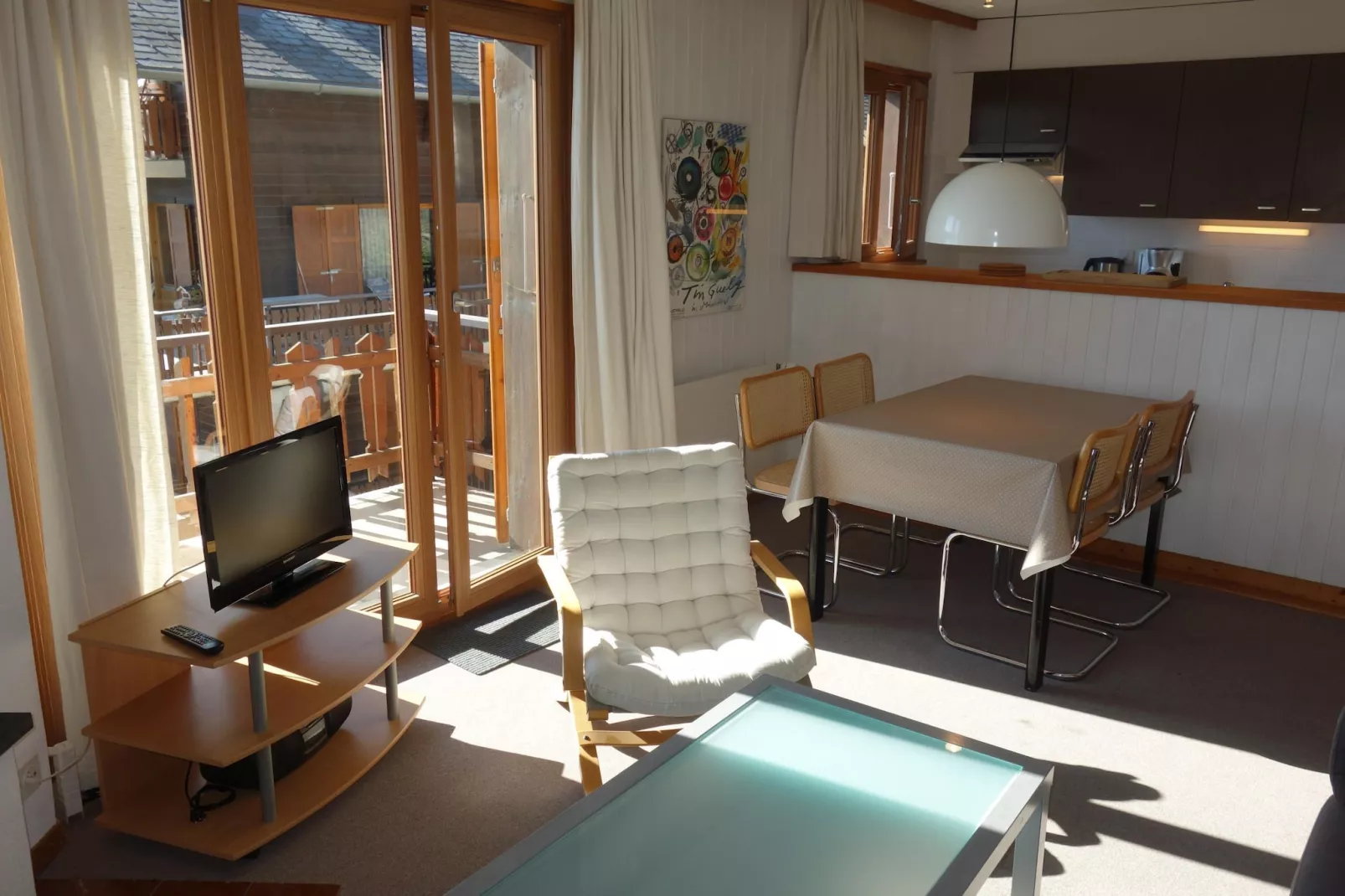 Mélèzes K 020 - SKI & NATURE apartment 4 pers-Living room
