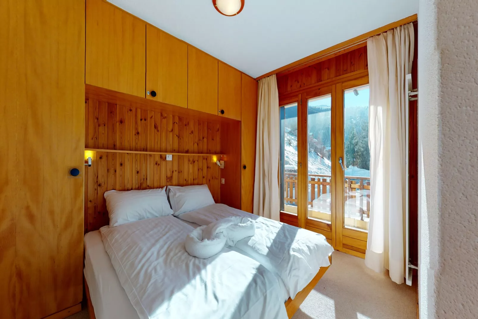 Crêtes X1 023 - SUNNY apartment 5 pers-Schlafzimmer