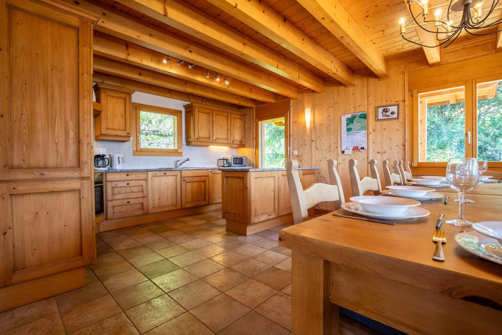 Tschoueilles 014 MOUNTAIN & VIEW - chalet 12 pers-Esszimmer