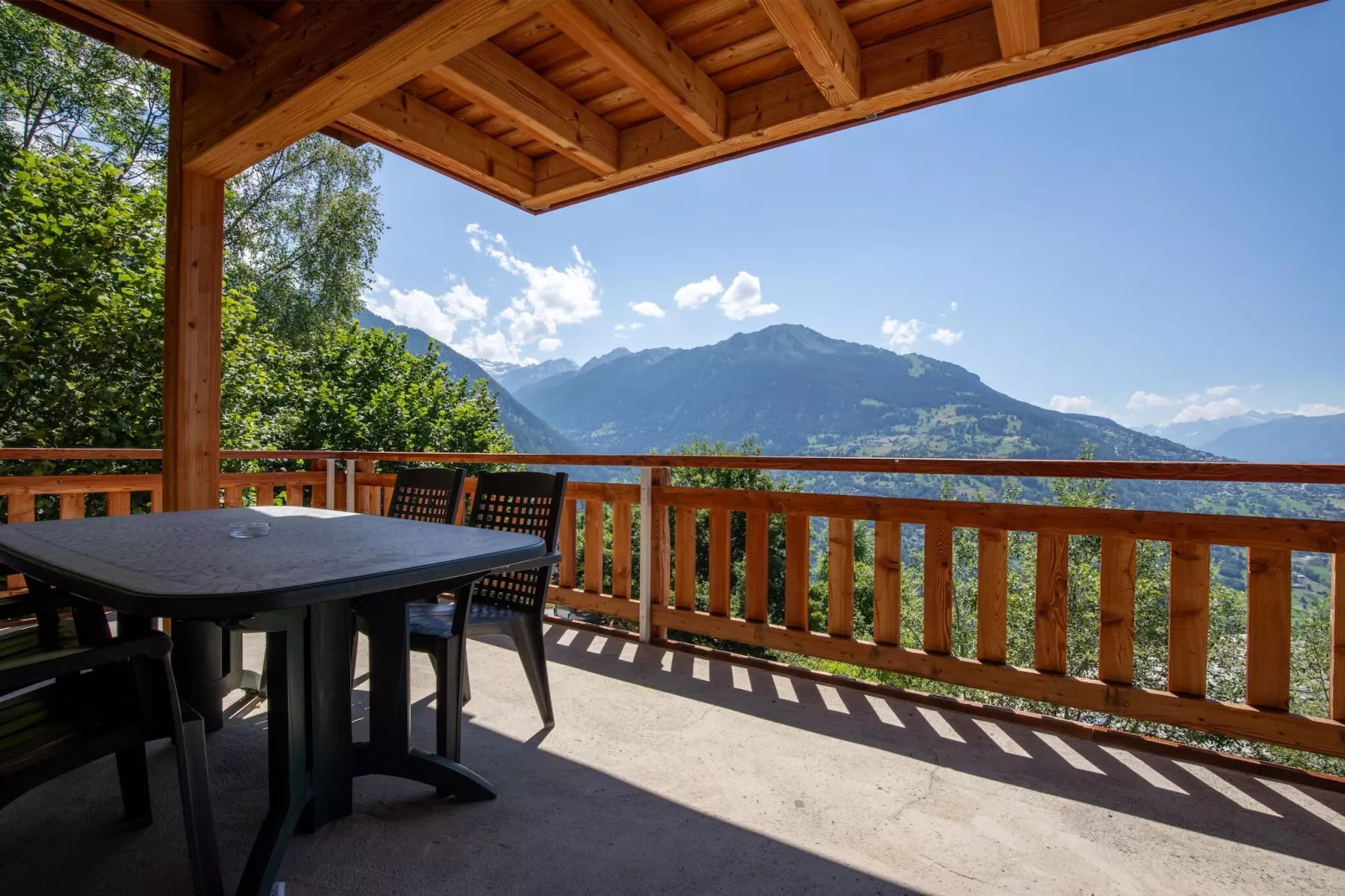 Tschoueilles 014 MOUNTAIN & VIEW - chalet 12 pers-Terrassenbalkon
