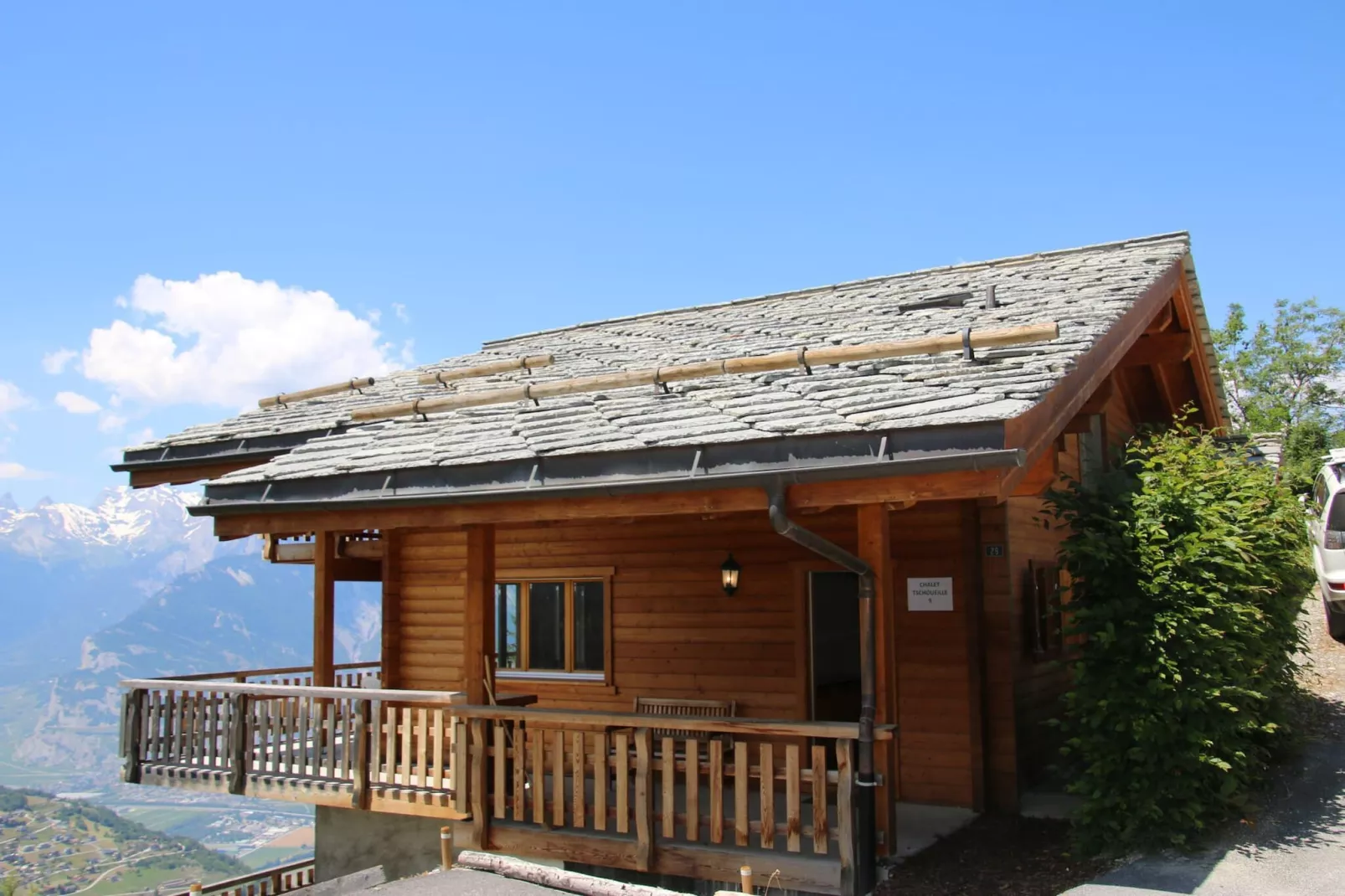 Tschoueilles 009 MOUNTAIN & VIEW - chalet 12 pers-Außenbereich Sommer